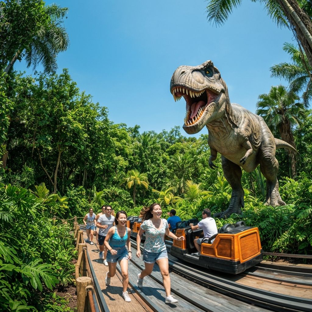 侏罗纪世界 - 主题入口